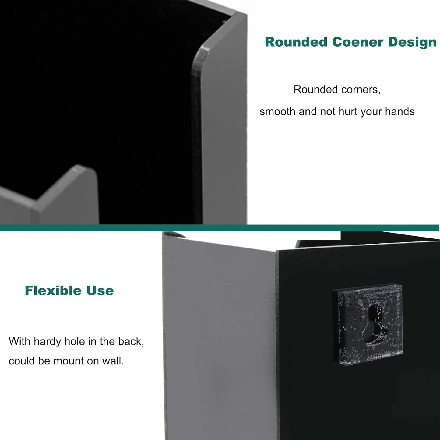 Tirifer Disposable Paper Cup Dispenser, Acrylic Coffee Cup and Lid Storage Organizer Holder, Coffee Milk Tea Shop Restaurant Accessories Christmas Party Supplies, 3 Compartments