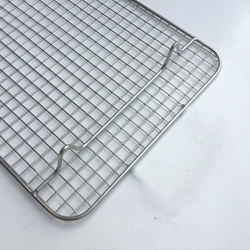 100% Stainless Steel Wire Cooling Rack Heavy Duty Roasting Rack for Baking Cooking Roasting Grilling